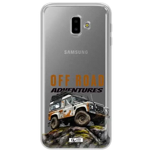 A Car With Rust On Top Samsung J6 Plus Clear Tpu Case