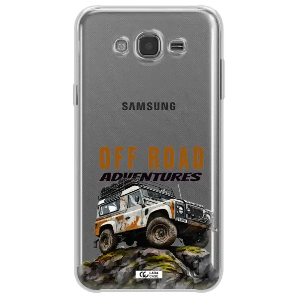 A Car With Rust On Top Samsung J7 Clear Tpu Case