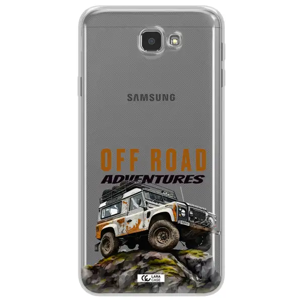 A Car With Rust On Top Samsung J7 Prim Clear Tpu Case