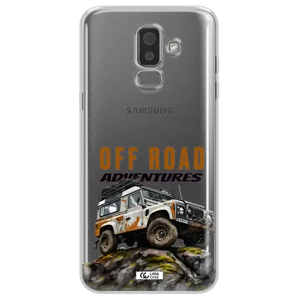 A Car With Rust On Top Samsung J8 Clear Tpu Case