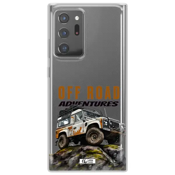 A Car With Rust On Top Samsung Note 20 Ultra Clear Tpu Case