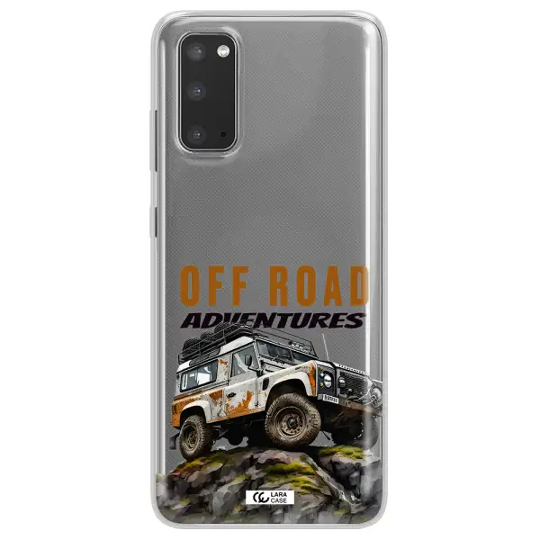 A Car With Rust On Top Samsung S20 Clear Tpu Case