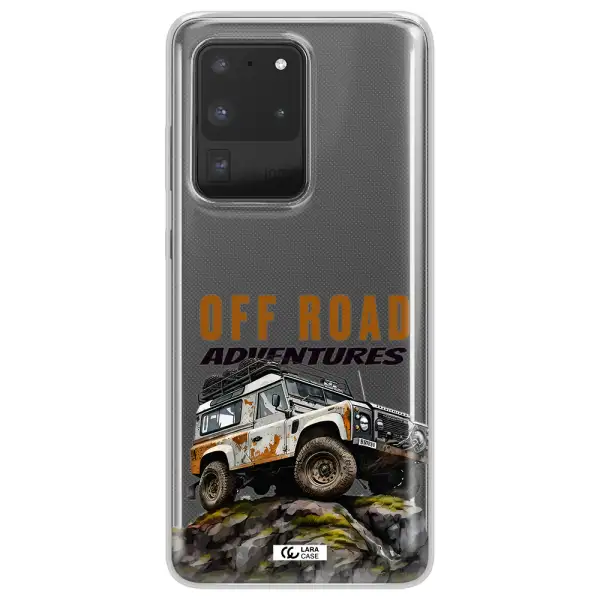 A Car With Rust On Top Samsung S20 Ultra Clear Tpu Case