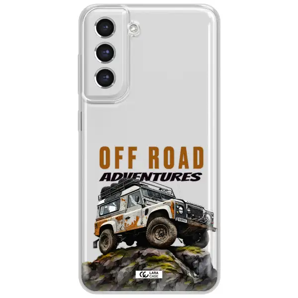 A Car With Rust On Top Samsung S21 Fe Clear Tpu Case