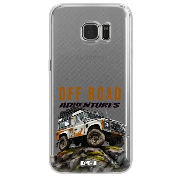 A Car With Rust On Top Samsung S7 Edge Clear Tpu Case