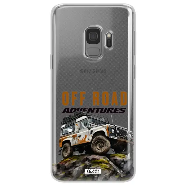 A Car With Rust On Top Samsung S9 Clear Tpu Case