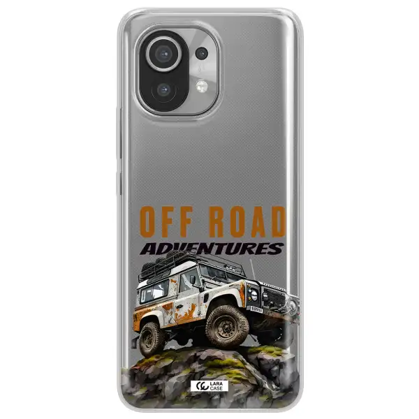 A Car With Rust On Top Xiaomi Mi 11 Clear Tpu Case