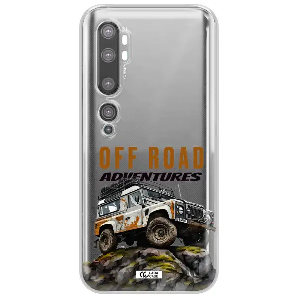 A Car With Rust On Top Xiaomi Mi Note 10 Clear Tpu Case