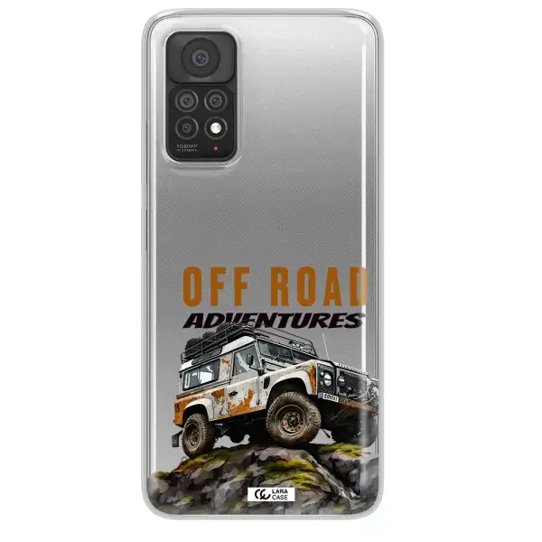 A Car With Rust On Top Xiaomi Note 11 Pro Clear Tpu Case