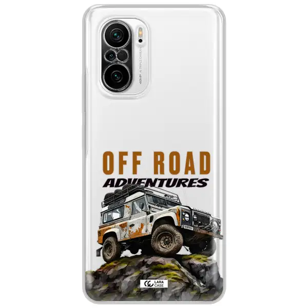 A Car With Rust On Top Xiaomi Poco F3 Clear Tpu Case