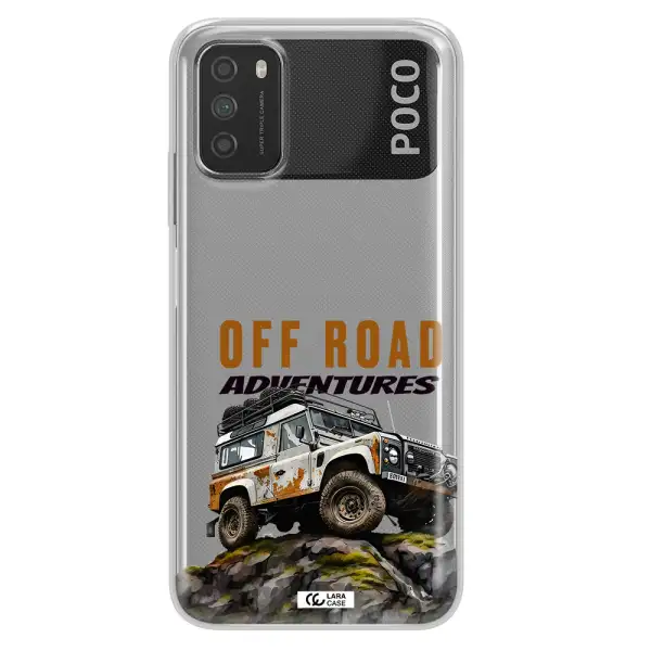 A Car With Rust On Top Xiaomi Poco M3 Clear Tpu Case