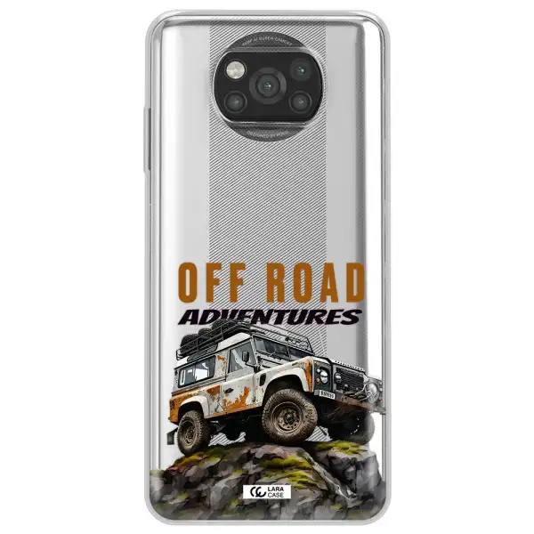 A Car With Rust On Top Xiaomi Poco X3 Clear Tpu Case