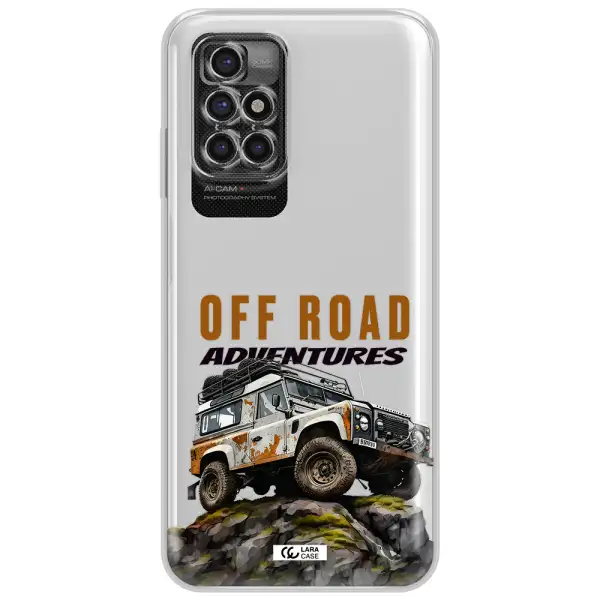 A Car With Rust On Top Xiaomi Redmi 10 Clear Tpu Case