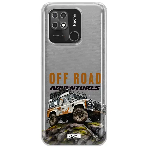 A Car With Rust On Top Xiaomi Redmi 10C Clear Tpu Case