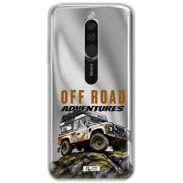 A Car With Rust On Top Xiaomi Redmi 8 Clear Tpu Case