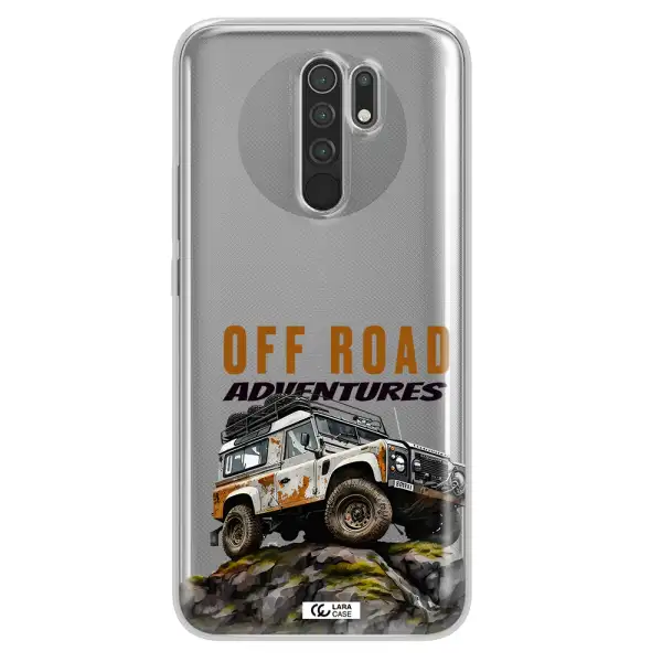 A Car With Rust On Top Xiaomi Redmi 9 Clear Tpu Case
