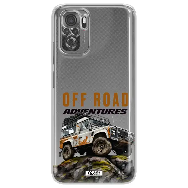 A Car With Rust On Top Xiaomi Redmi Note 10S Clear Tpu Case
