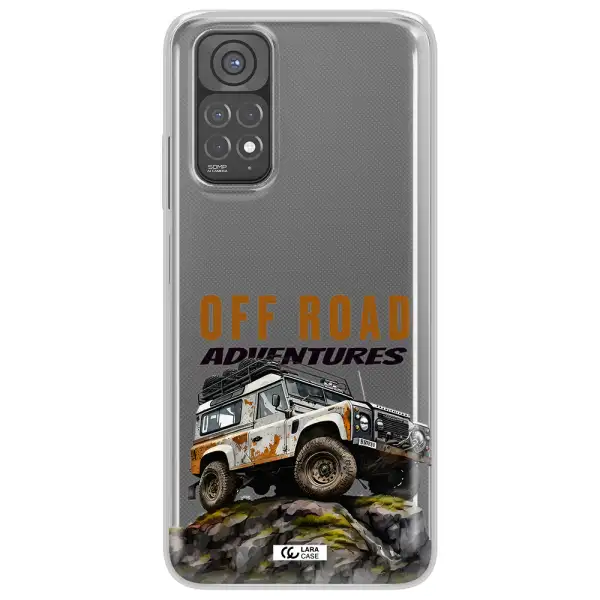 A Car With Rust On Top Xiaomi Redmi Note 11 Clear Tpu Case