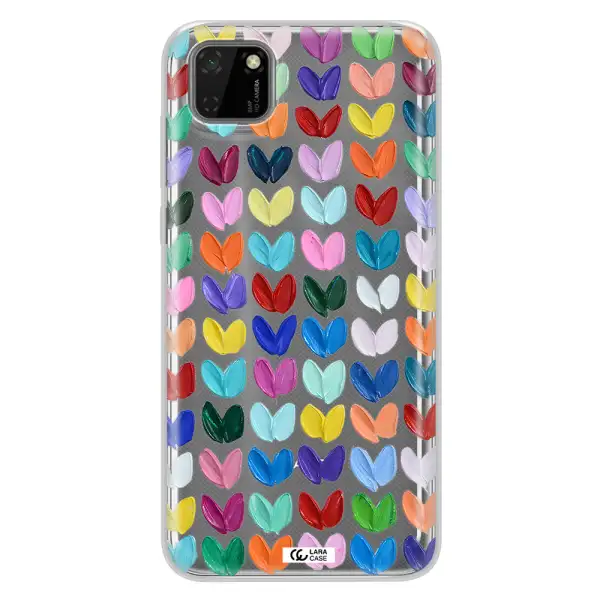 A Close Up Of A Color Palette Huawei Honor 9S Clear Tpu Case