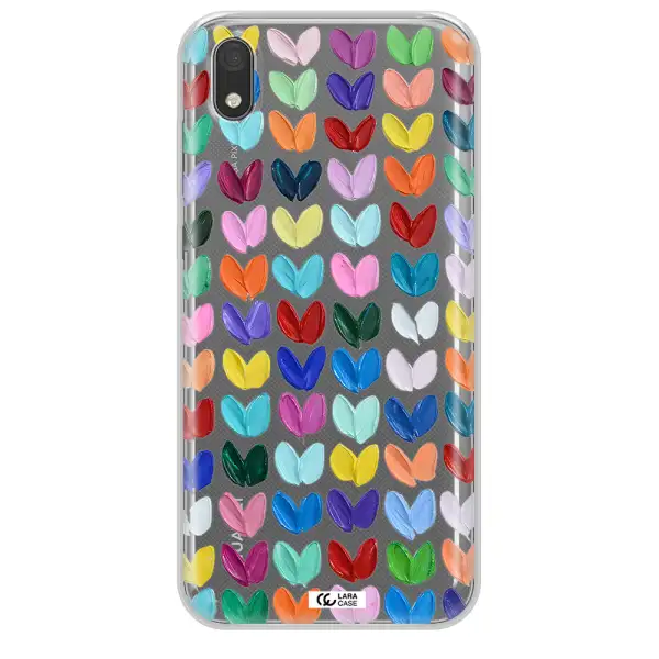A Close Up Of A Color Palette Huawei Y5 2019 Clear Tpu Case