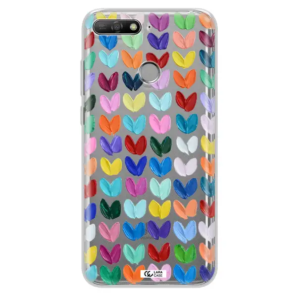 A Close Up Of A Color Palette Huawei Y6 Prime 2018 Clear Tpu Case