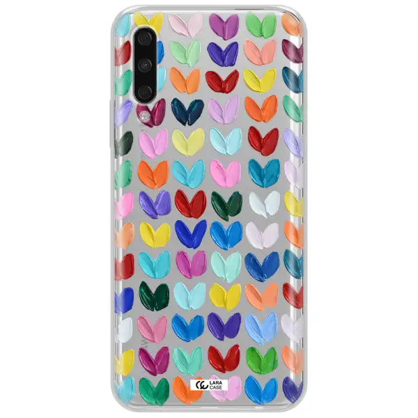 A Close Up Of A Color Palette Huawei Y9S Clear Tpu Case