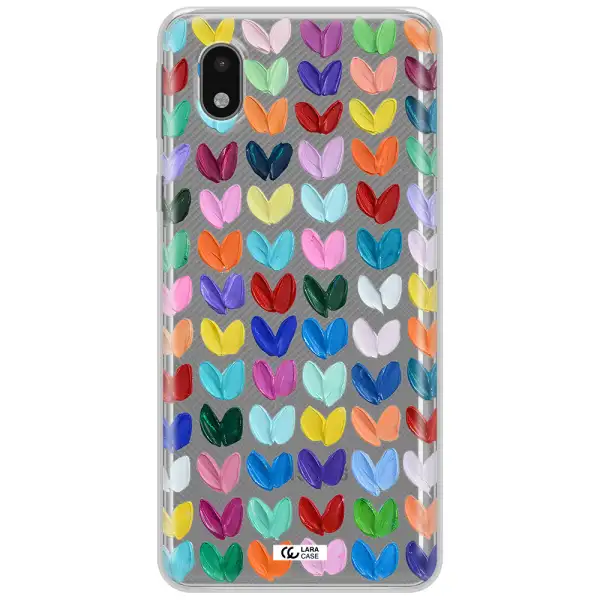 A Close Up Of A Color Palette Samsung A01 Core Clear Tpu Case