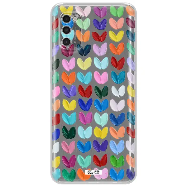 A Close Up Of A Color Palette Samsung A41 Clear Tpu Case