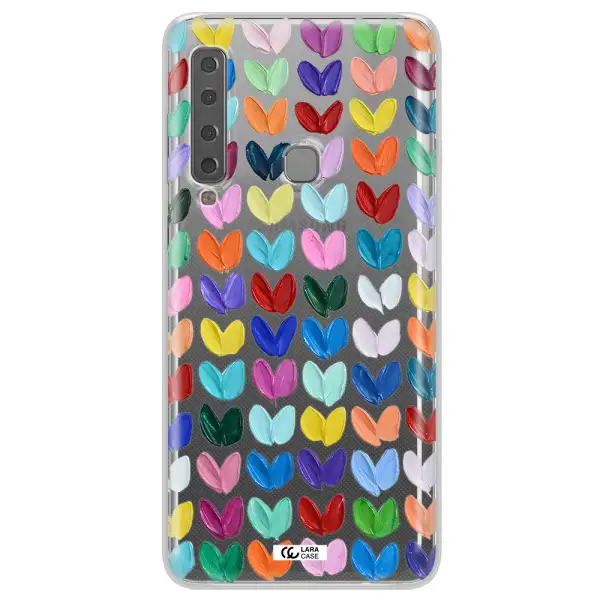 A Close Up Of A Color Palette Samsung A9 2018 Clear Tpu Case