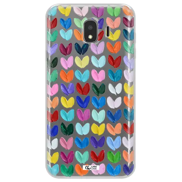 A Close Up Of A Color Palette Samsung J4 Clear Tpu Case