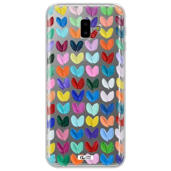 A Close Up Of A Color Palette Samsung J6 Plus Clear Tpu Case