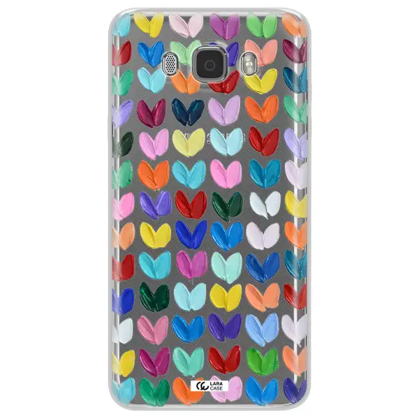 A Close Up Of A Color Palette Samsung J7 2016 Clear Tpu Case