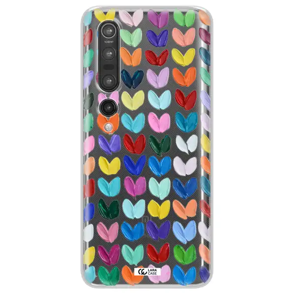 A Close Up Of A Color Palette Xiaomi Mi 10 Pro Clear Tpu Case