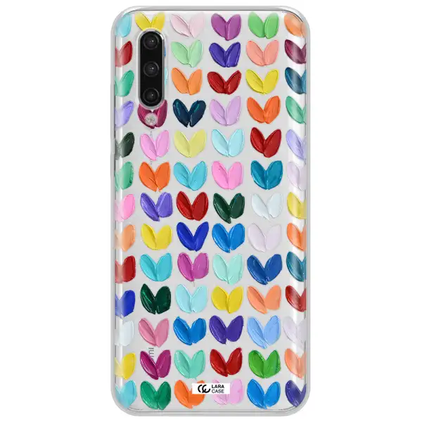 A Close Up Of A Color Palette Xiaomi Mi 9 Lite Clear Tpu Case