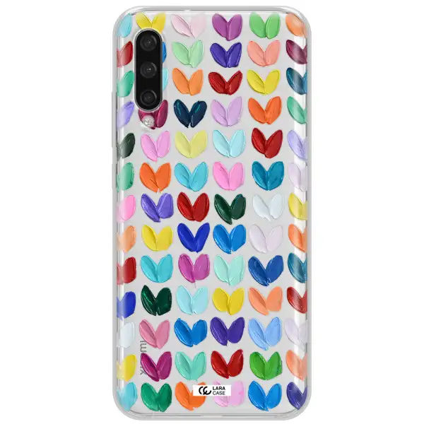 A Close Up Of A Color Palette Xiaomi Mi A3 Clear Tpu Case