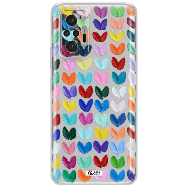 A Close Up Of A Color Palette Xiaomi Note 10 Pro Clear Tpu Case
