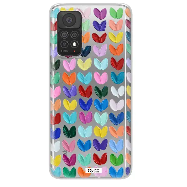 A Close Up Of A Color Palette Xiaomi Note 11 Pro Clear Tpu Case