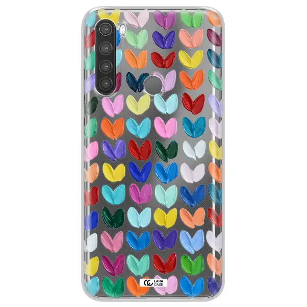 A Close Up Of A Color Palette Xiaomi Note 8 Clear Tpu Case