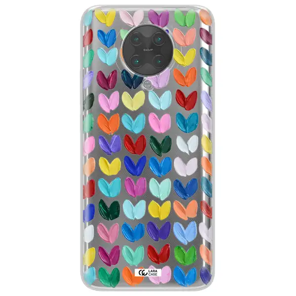 A Close Up Of A Color Palette Xiaomi Poco F2 Pro Clear Tpu Case