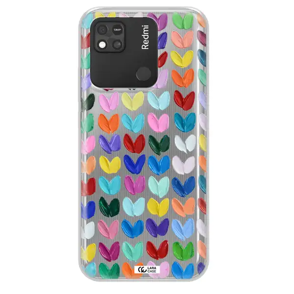 A Close Up Of A Color Palette Xiaomi Redmi 10A Clear Tpu Case