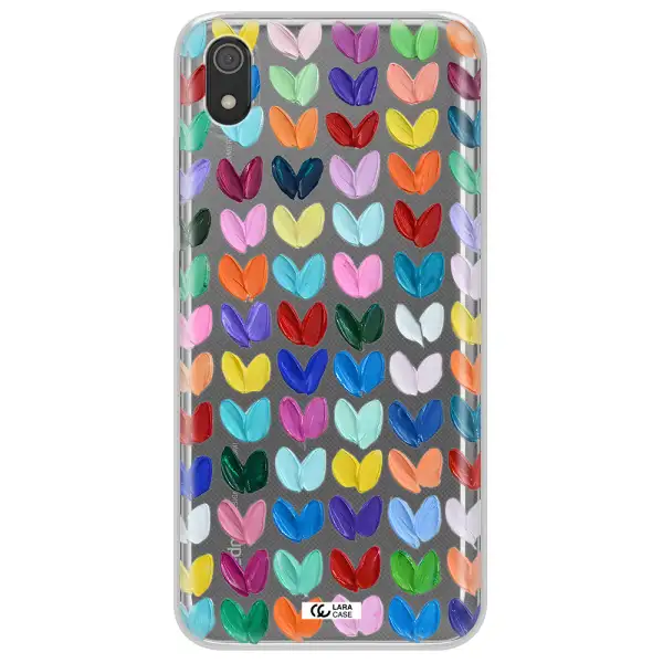 A Close Up Of A Color Palette Xiaomi Redmi 7A Clear Tpu Case