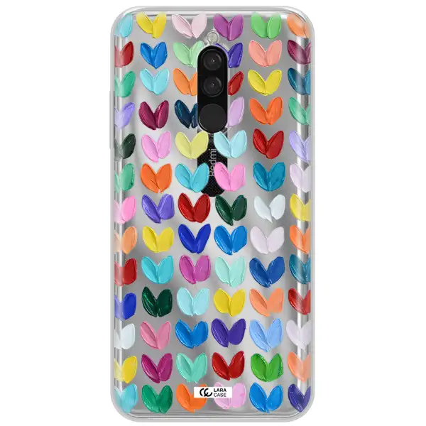 A Close Up Of A Color Palette Xiaomi Redmi 8 Clear Tpu Case