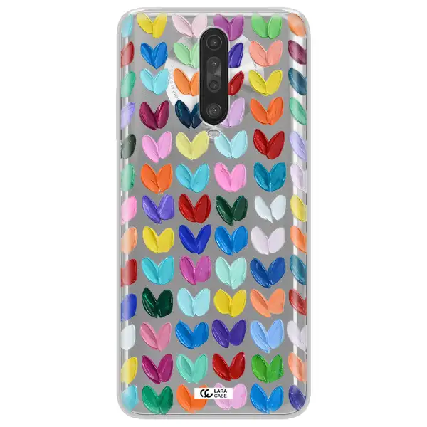 A Close Up Of A Color Palette Xiaomi Redmi K30 Clear Tpu Case