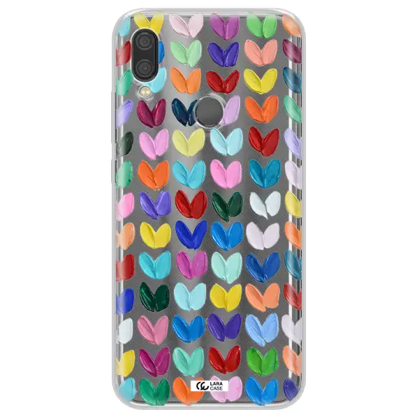 A Close Up Of A Color Palette Xiaomi Redmi Note 7 Clear Tpu Case