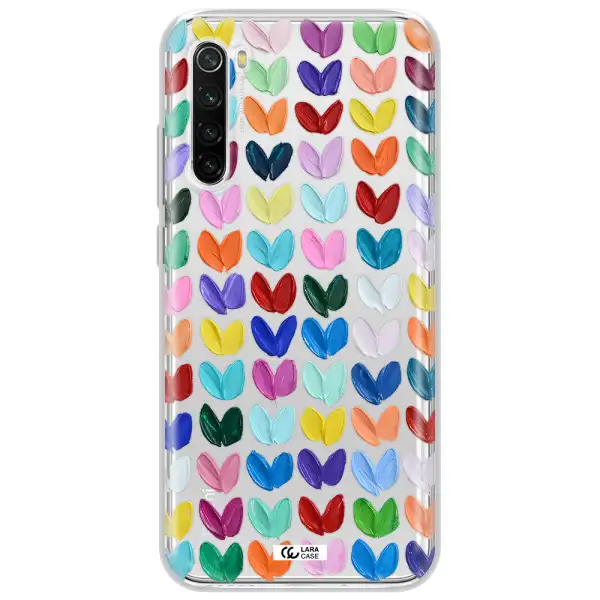 A Close Up Of A Color Palette Xiaomi Redmi Note 8T Clear Tpu Case