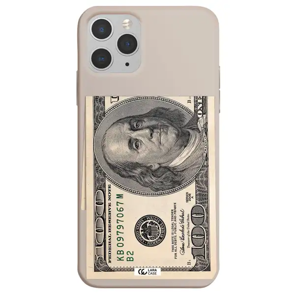 a close-up of a money bill Apple iPhone 11 pro Silicone Stone Case