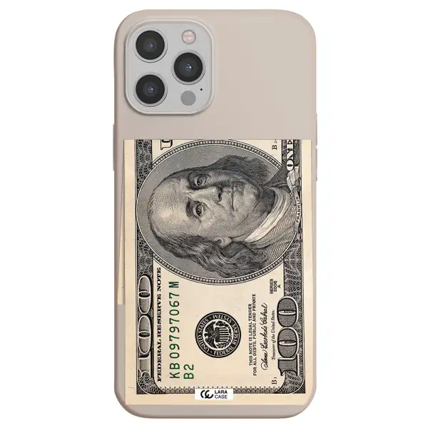 a close-up of a money bill Apple iPhone 12 pro Silicone Stone Case