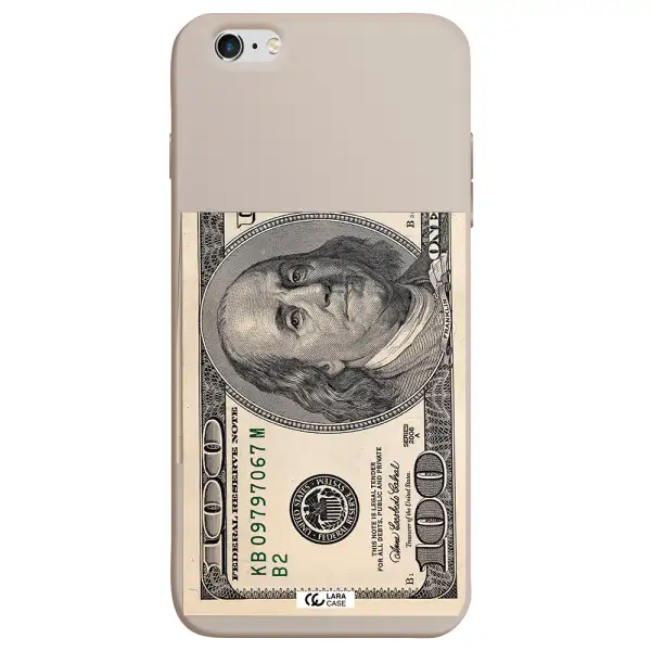 a close-up of a money bill Apple iPhone 6 plus Silicone Stone Case