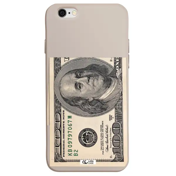 a close-up of a money bill Apple iPhone 6 Silicone Stone Case