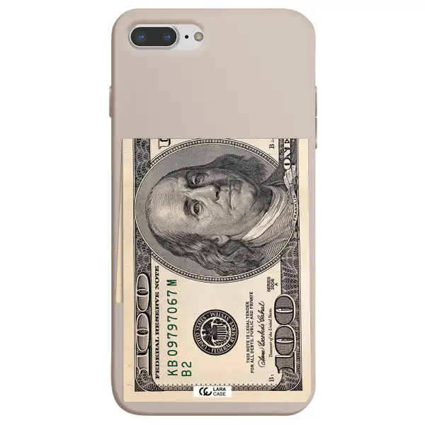 a close-up of a money bill Apple iPhone 7 plus Silicone Stone Case